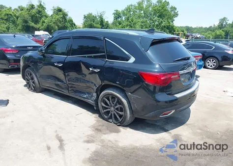 2014 Acura Mdx Advance Pkg W/Entertainment Pkg z USA, uszkodzony, nr VIN 5FRYD4H81EB013128